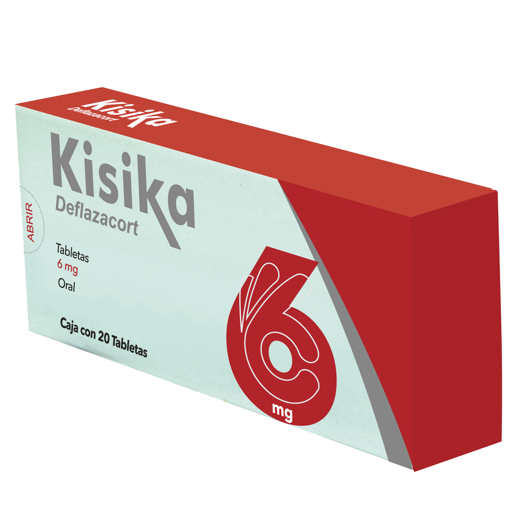 Kisika 6 mg tabletas